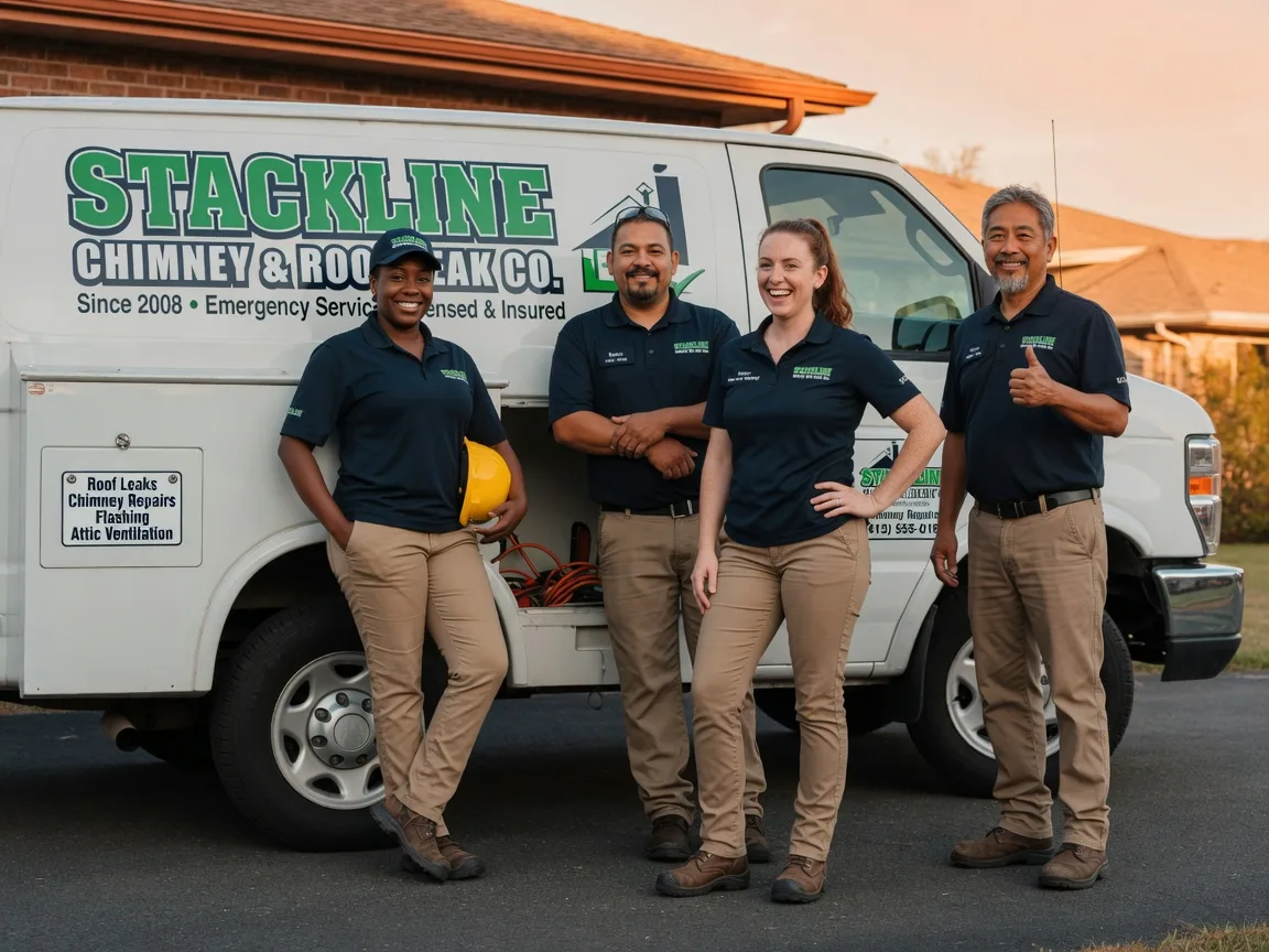 Chimney flashing repair company in Marietta, NC